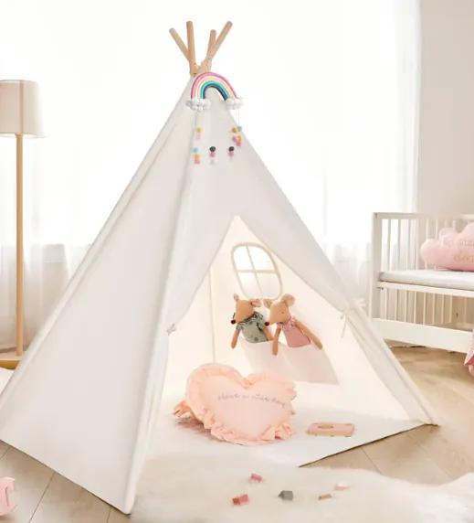 Tiny Land Indoor Play Tent with Floor Mat